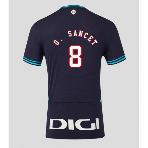 Athletic Bilbao Oihan Sancet #8 Replika Bortatröja 2025-26 Kortärmad